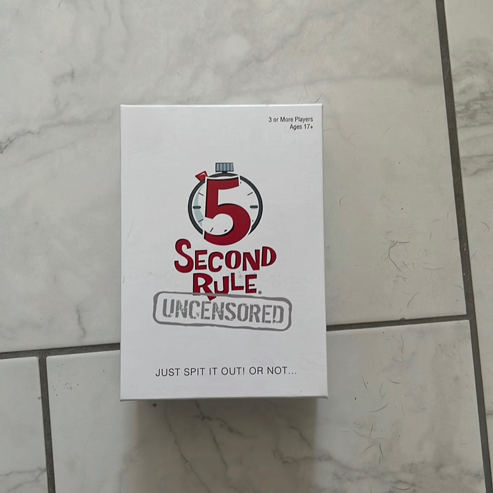 5 second rule uncensored